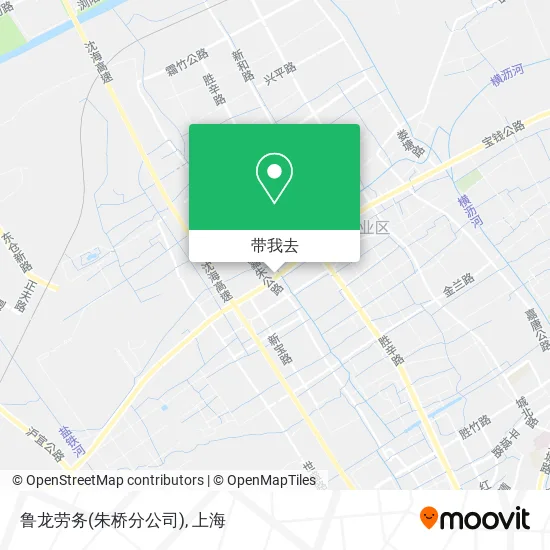 鲁龙劳务(朱桥分公司)地图