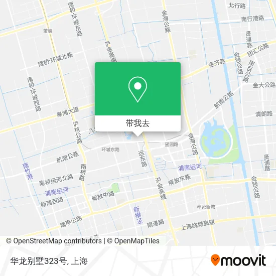 华龙别墅323号地图