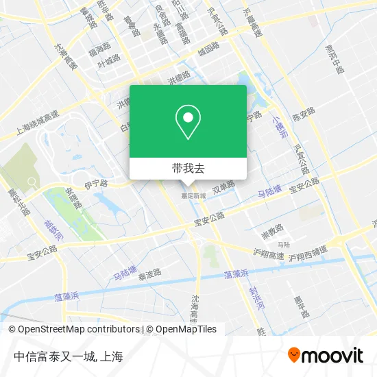 中信富泰又一城地图