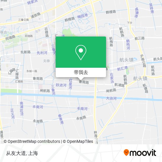 从友大道地图
