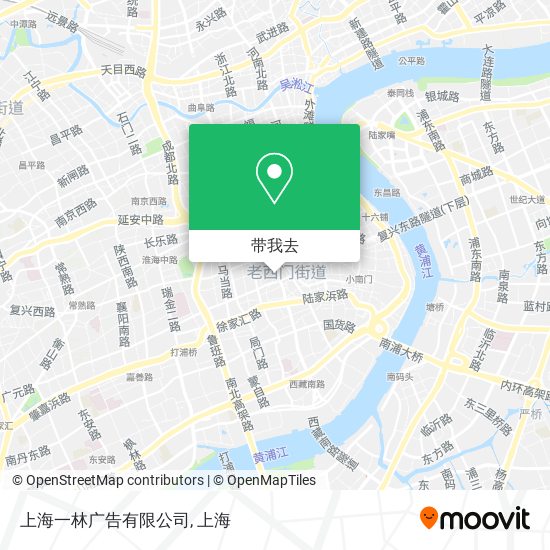 上海一林广告有限公司地图