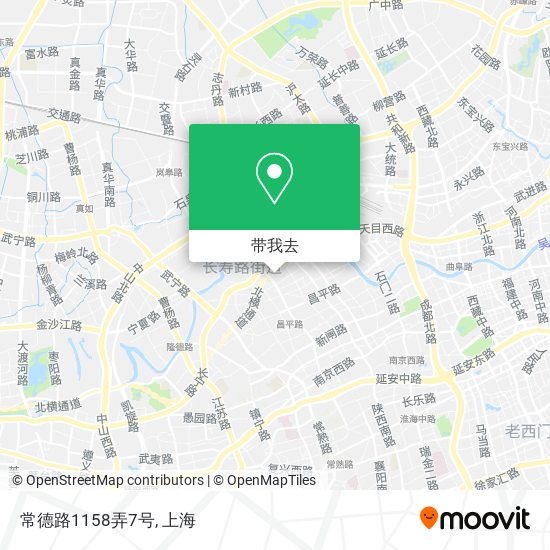 常德路1158弄7号地图