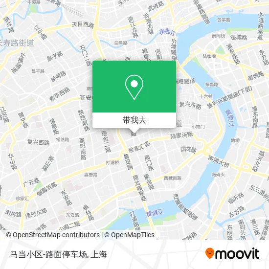 马当小区-路面停车场地图