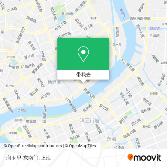 润玉里-东南门地图