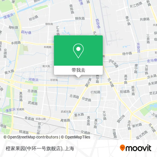 橙家果园(中环一号旗舰店)地图