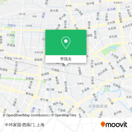 中环家园-西南门地图