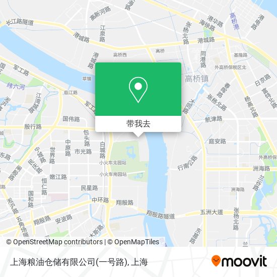 上海粮油仓储有限公司(一号路)地图