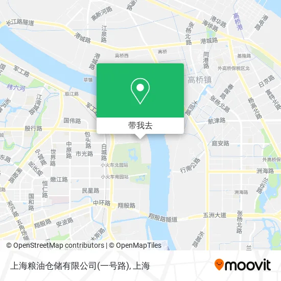 上海粮油仓储有限公司(一号路)地图