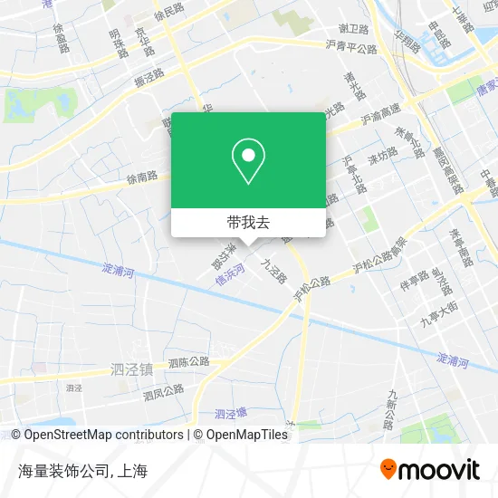 海量装饰公司地图