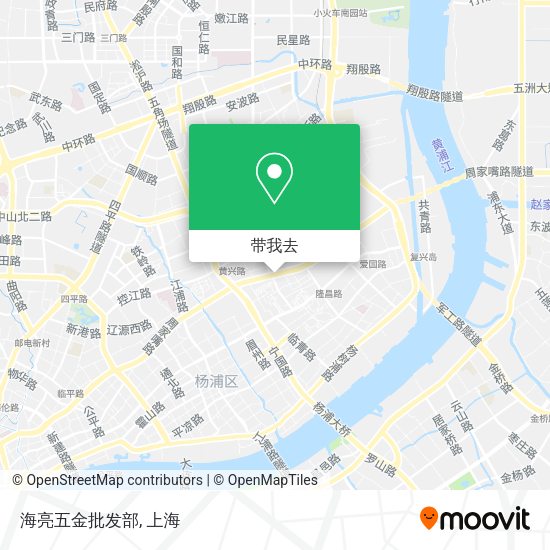 海亮五金批发部地图