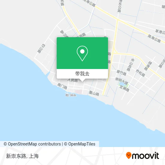 新崇东路地图