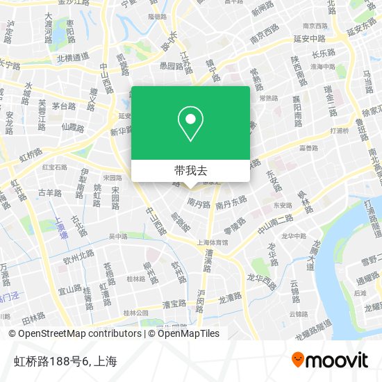 虹桥路188号6地图