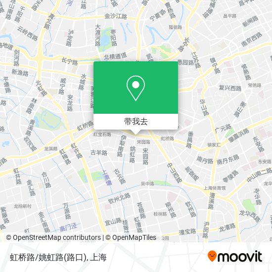 虹桥路/姚虹路(路口)地图