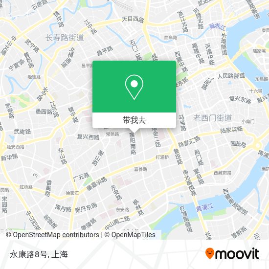 永康路8号地图