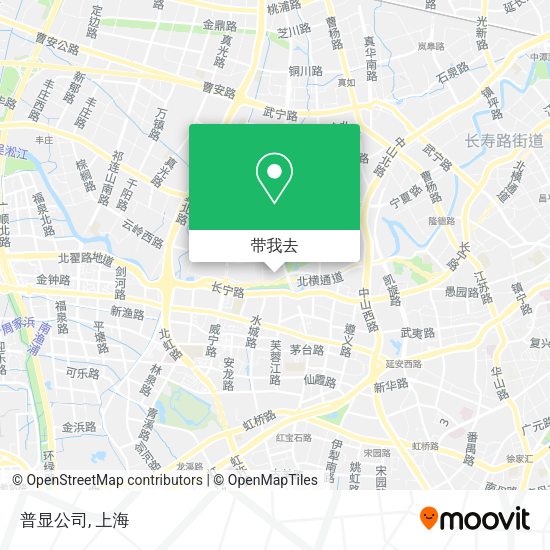 普显公司地图