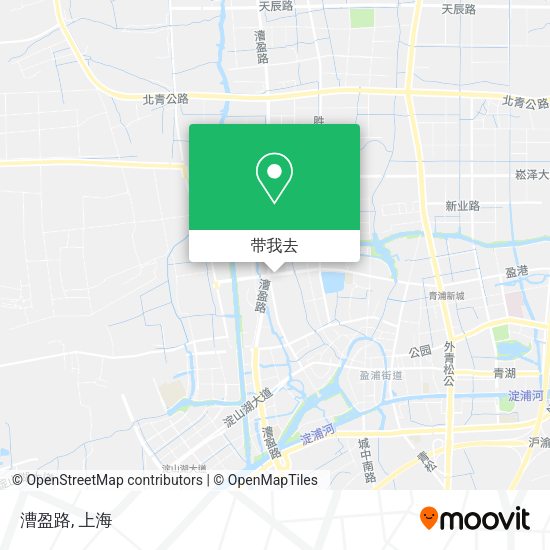 漕盈路地图