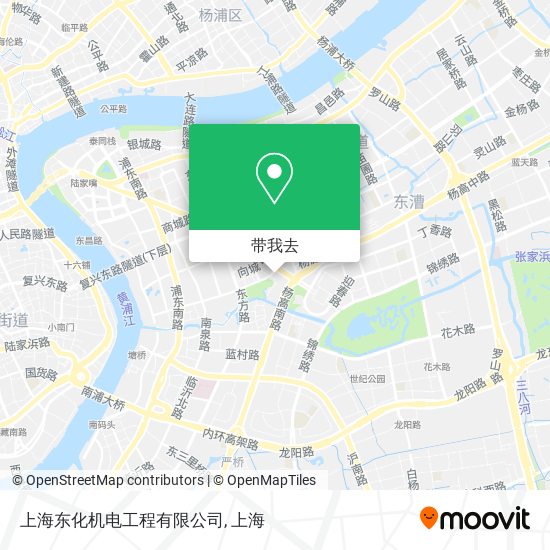 上海东化机电工程有限公司地图