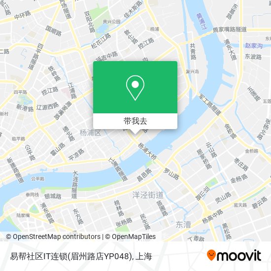 易帮社区IT连锁(眉州路店YP048)地图