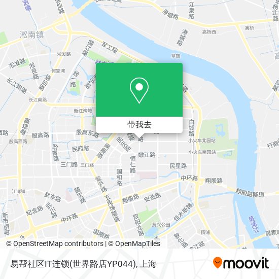 易帮社区IT连锁(世界路店YP044)地图