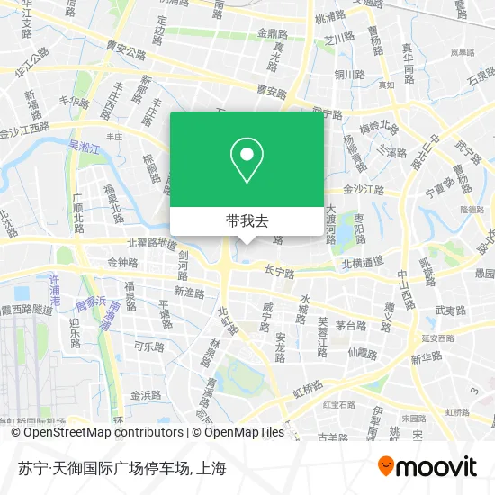 苏宁·天御国际广场停车场地图