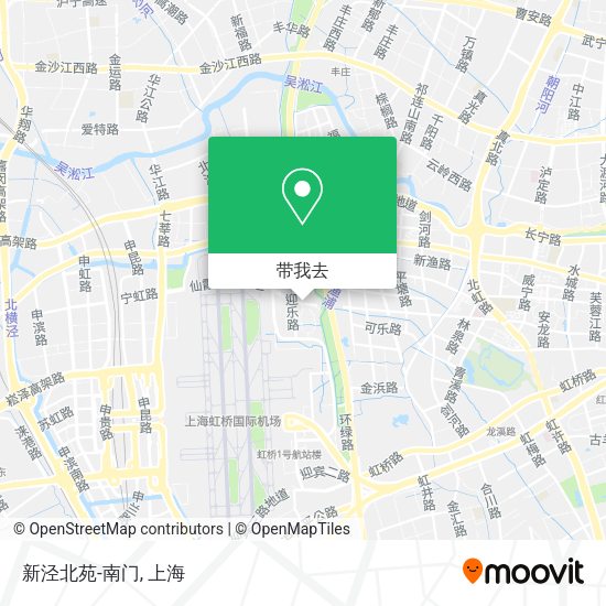 新泾北苑-南门地图