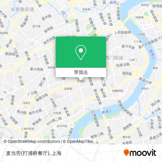 麦当劳(打浦桥餐厅)地图