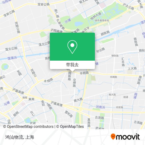 鸿汕物流地图