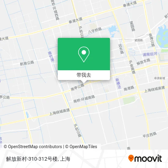 解放新村-310-312号楼地图