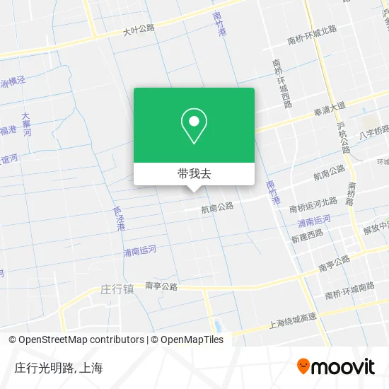 庄行光明路地图
