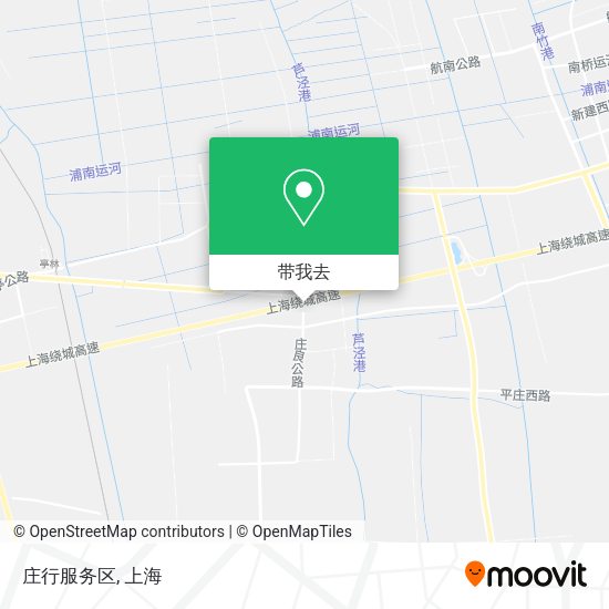 庄行服务区地图