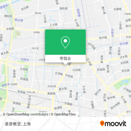 基督教堂地图