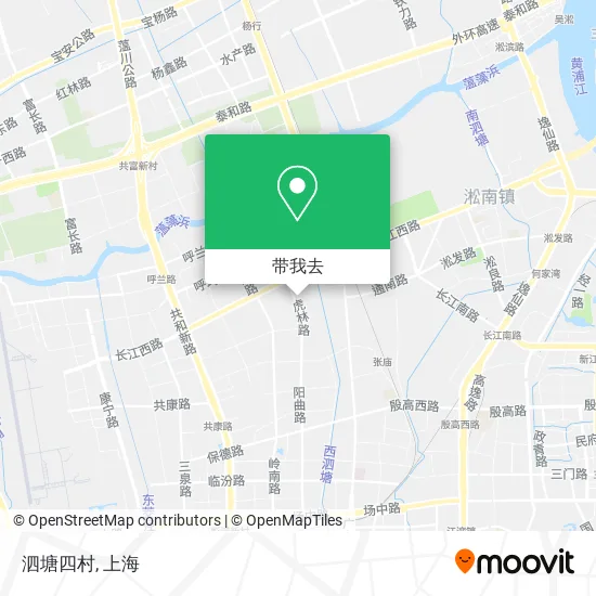泗塘四村地图