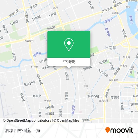 泗塘四村-5幢地图