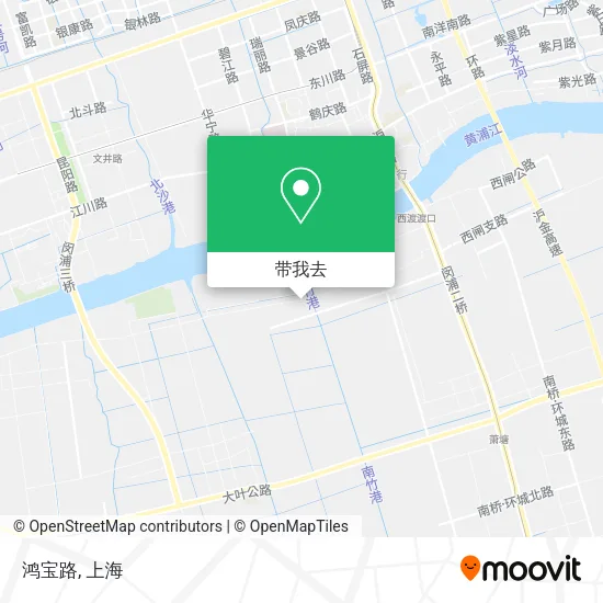 鸿宝路地图