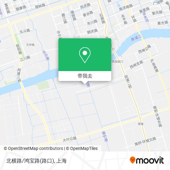 北横路/鸿宝路(路口)地图
