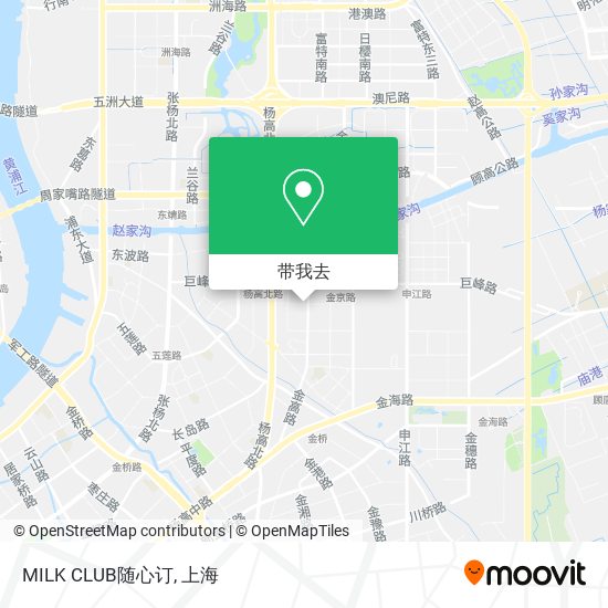 MILK CLUB随心订地图