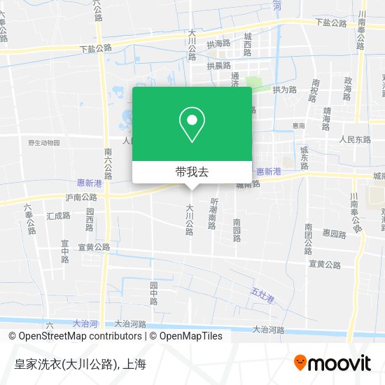皇家洗衣(大川公路)地图