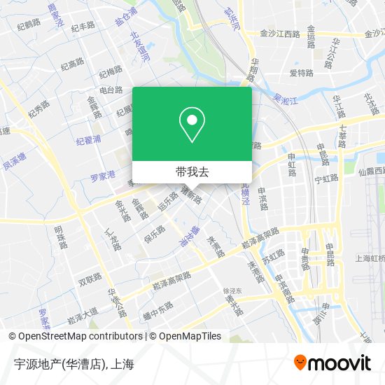宇源地产(华漕店)地图