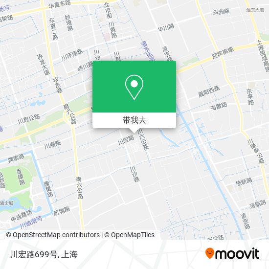 川宏路699号地图