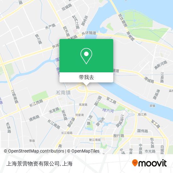 上海景营物资有限公司地图