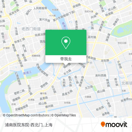 浦南医院东院-西北门地图