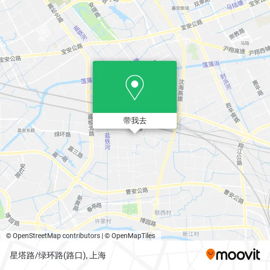 星塔路/绿环路(路口)地图