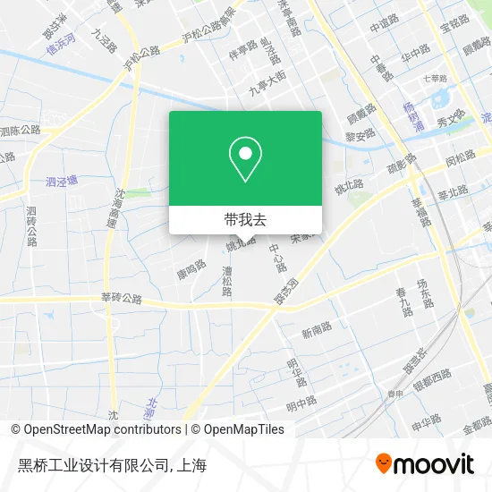 黑桥工业设计有限公司地图