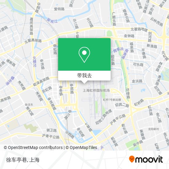徐车亭巷地图