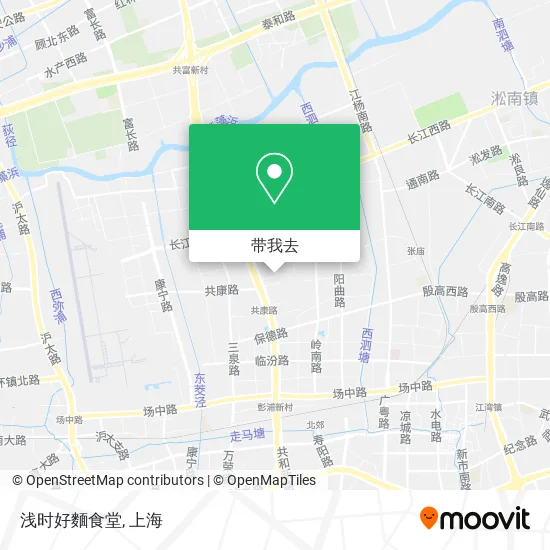 浅时好麵食堂地图