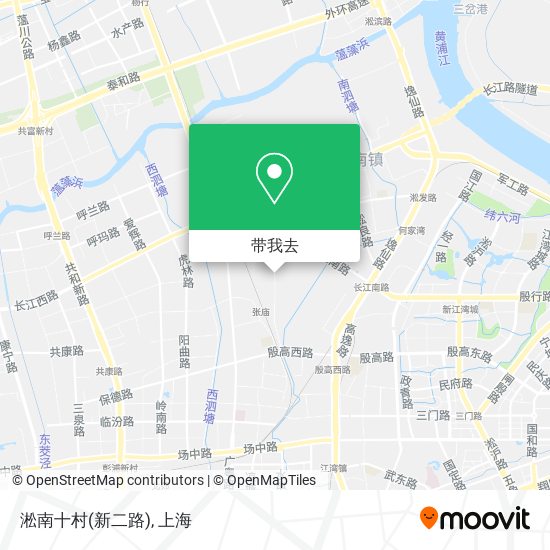 淞南十村(新二路)地图