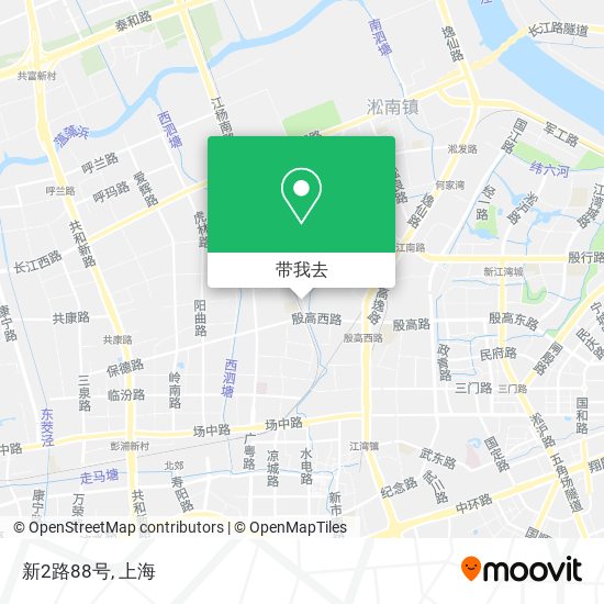 新2路88号地图