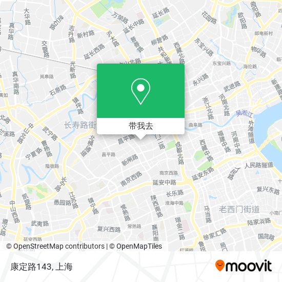 康定路143地图