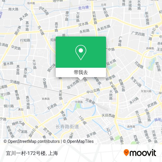 宜川一村-172号楼地图
