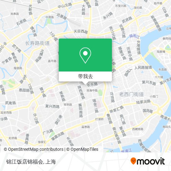 锦江饭店锦福会地图